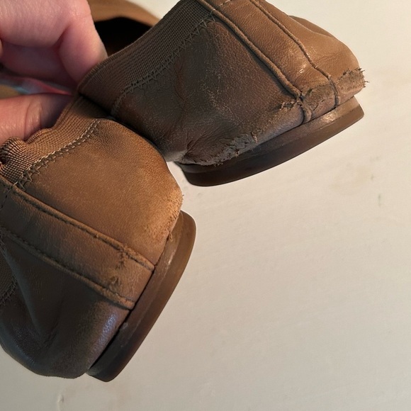 Tory Burch Ballerina Jolie Tan Slipper Flats - Picture 4 of 6